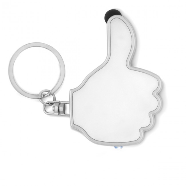 Promotional Thumbs Up Led Light Keyring - Image 7