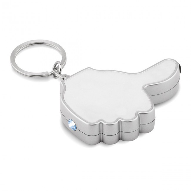 Promotional Thumbs Up Led Light Keyring - Image 6