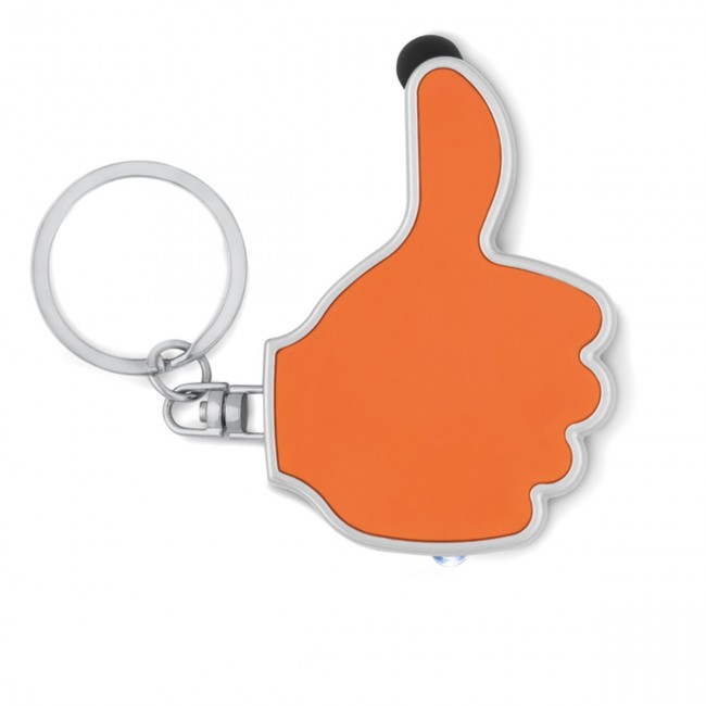 Promotional Thumbs Up Led Light Keyring - Image 5