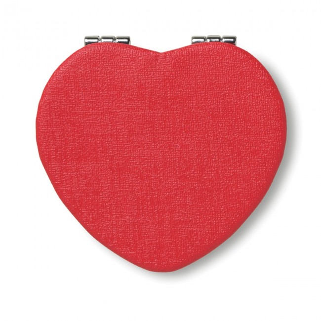 Promotional Heart PU Mirror - Image 1