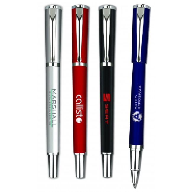 Promotional Evora Silver Rollerball by Inovo Design