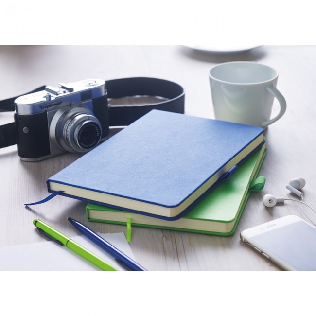 Promotional A5 Notebook with paper cover - Image 9