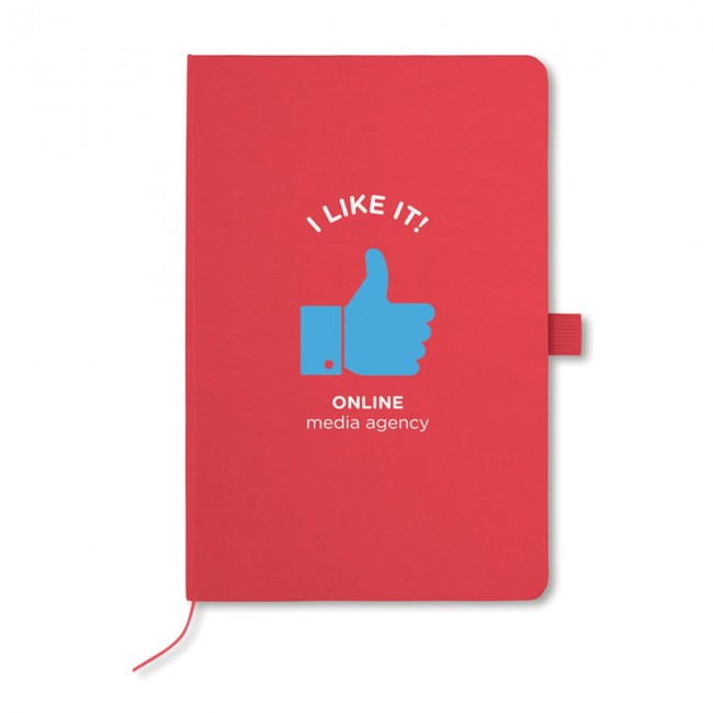 Promotional A5 Notebook with paper cover - Image 1