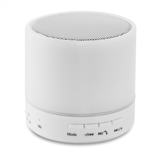 Promotional Round LED Wireless Speaker - Image 2