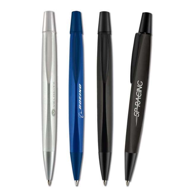 Promotional Trident Silver Ballpen by Inovo Design