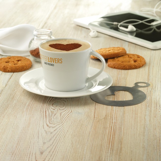 Promotional Cappuccino Cup & Saucer - Image 4