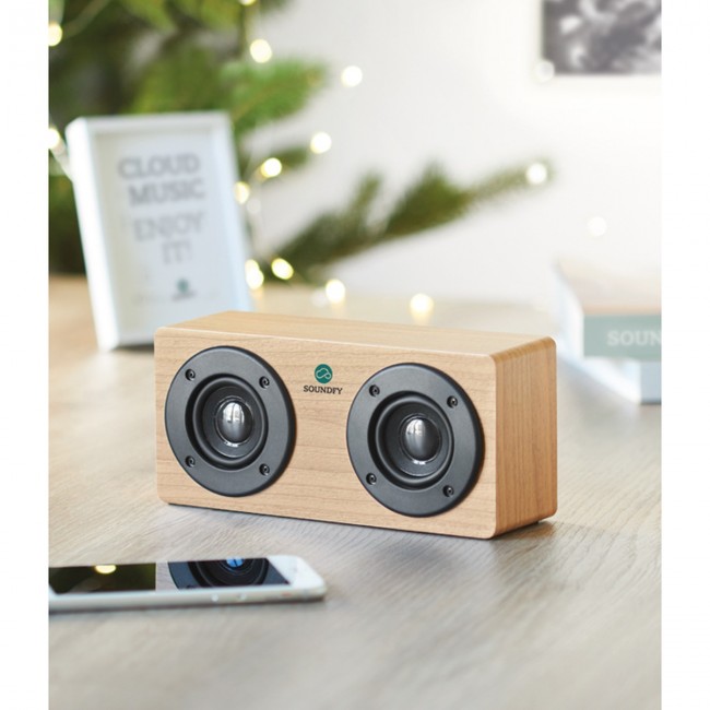 Promotional Bluetooth speaker 2x3W 400 mA - Image 3