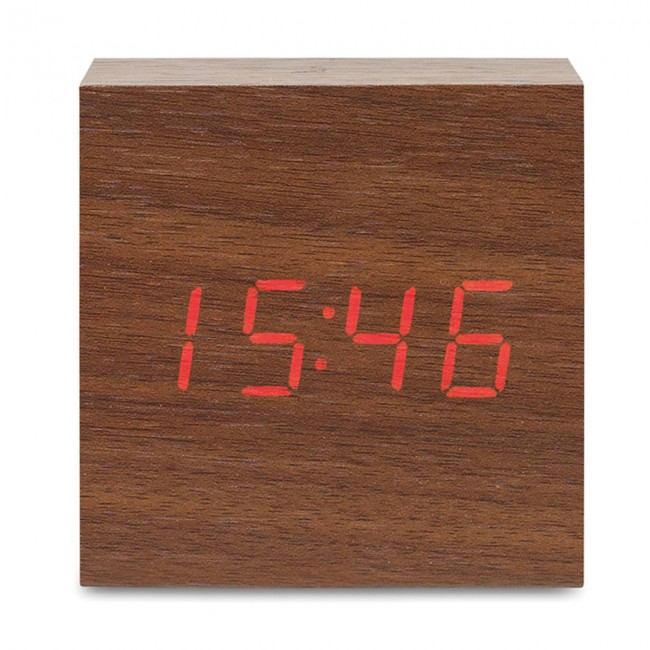 Promotional LED clock in MDF - Image 7