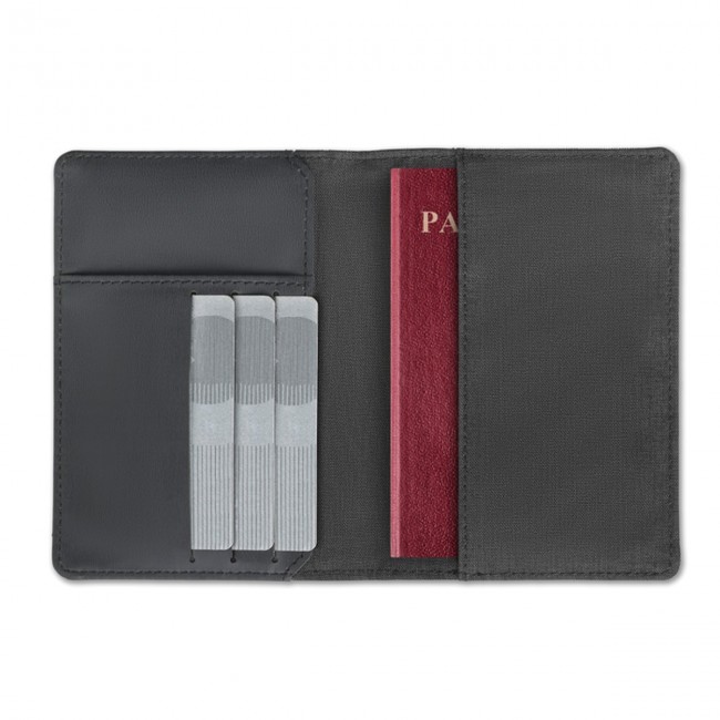 Promotional 2 Tone Passport Holder - Image 4