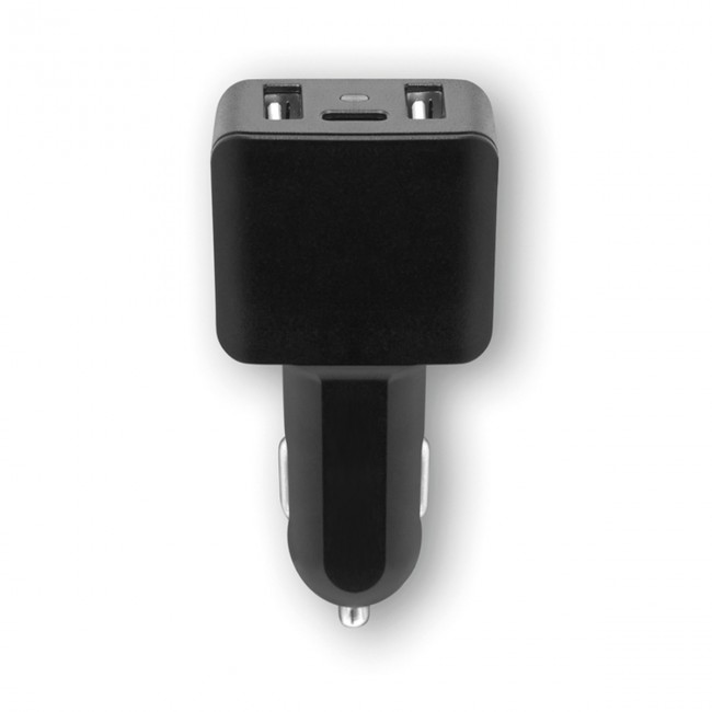 Promotional USB car-charger with type-C - Image 1