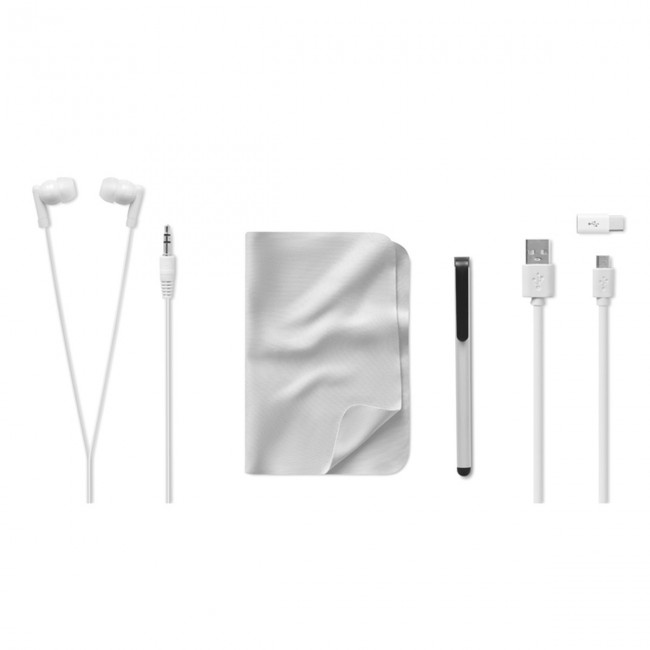 Promotional Travel set with earphones - Image 9