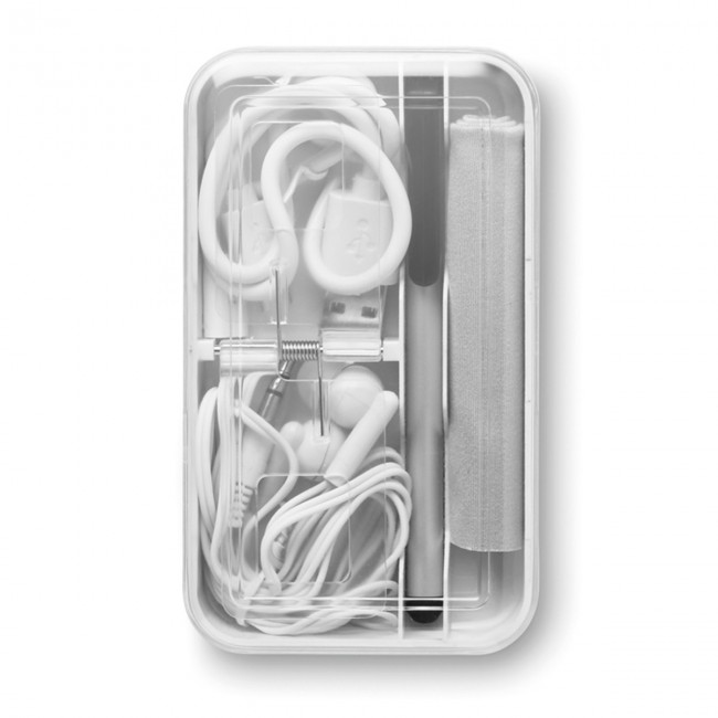 Promotional Travel set with earphones - Image 5