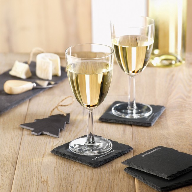 Promotional Slate Coasters With EVA Bottom - Image 3