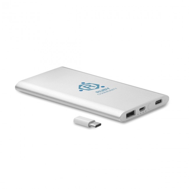 Promotional Power bank 4000 mAh w/ type-C - Image 9