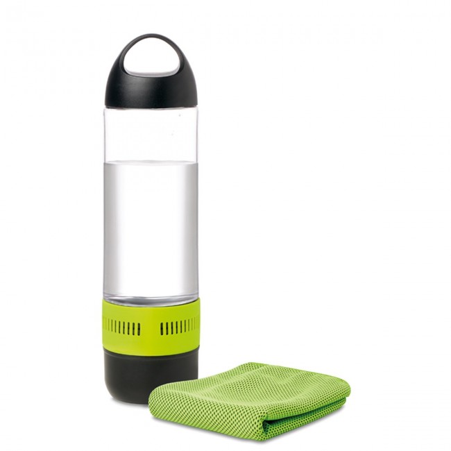 Promotional Bottle,BT speaker and towel - Image 1