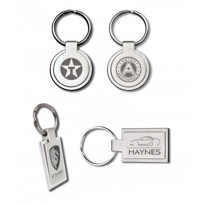 Promotional Round Classic Keyring