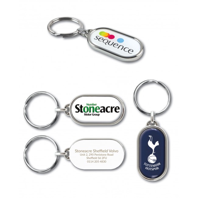 Promotional Capsule Keyring