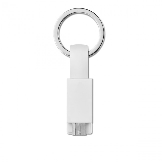 Promotional Key ring micro USB cable - Image 2