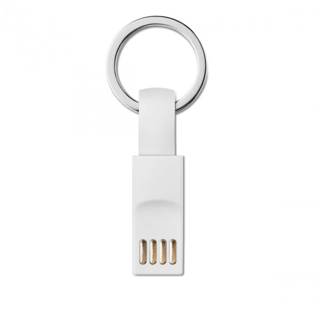 Promotional Key ring micro USB cable - Image 1