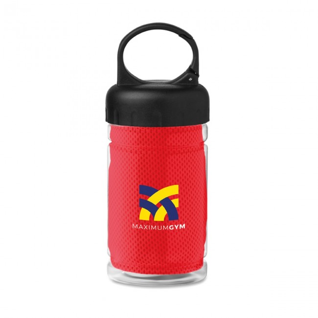 Promotional Cooling Towel In PET Bottle - Image 11