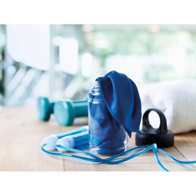 Promotional Cooling Towel In PET Bottle - Image 6