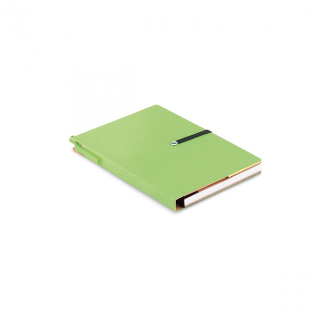 Promotional Notebook With Pen & Memo Pad - Image 2