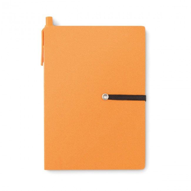 Promotional Notebook With Pen & Memo Pad - Image 1