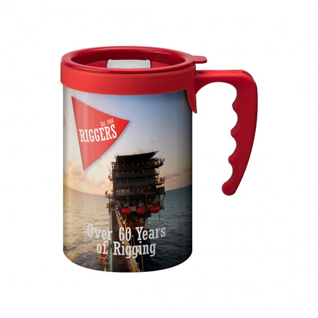 Promotional Apollo Plastic Mug - Image 2