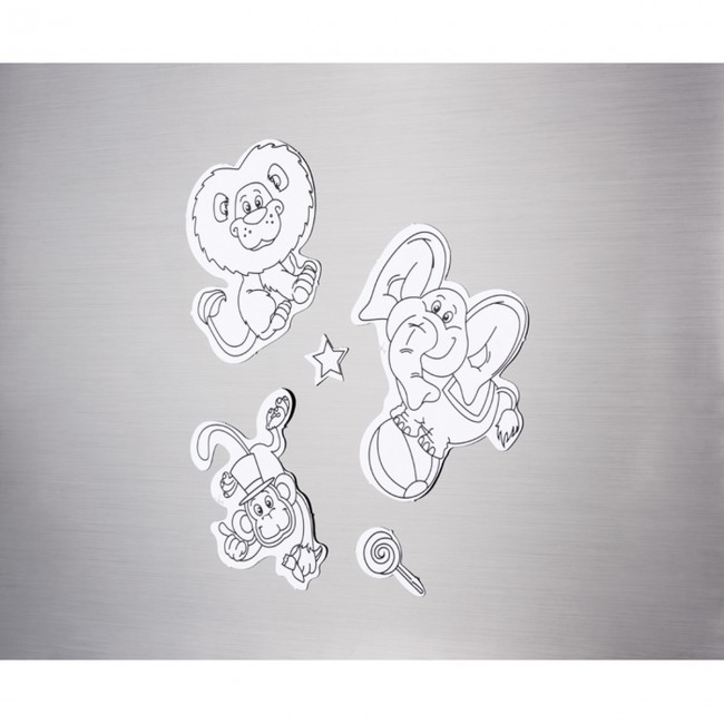 Promotional Colouring magnetic stickers - Image 4