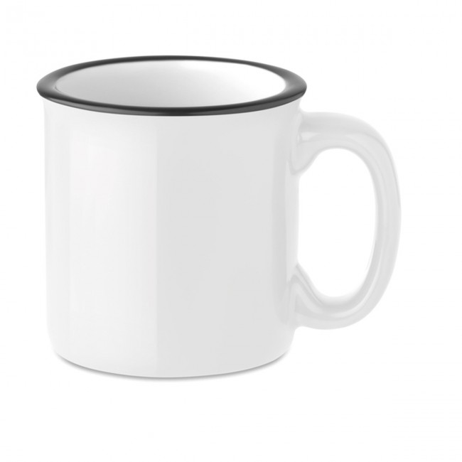 Promotional Ceramic Vintage Mug 240ml - Image 8