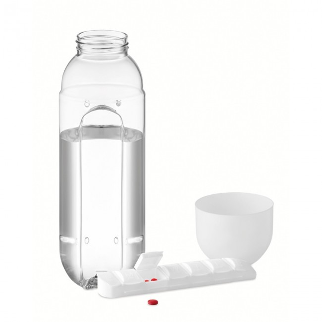 Promotional Bottle with pill box - Image 3