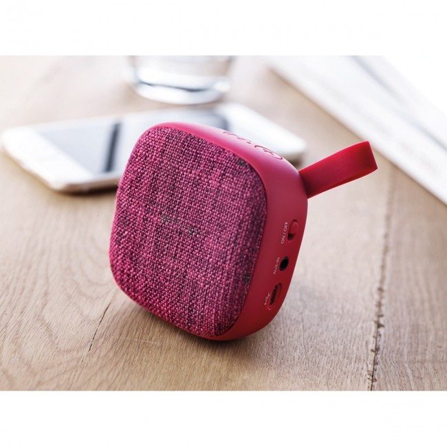 Promotional Square BT Speaker in fabric - Image 10