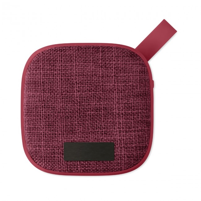 Promotional Square BT Speaker in fabric - Image 5