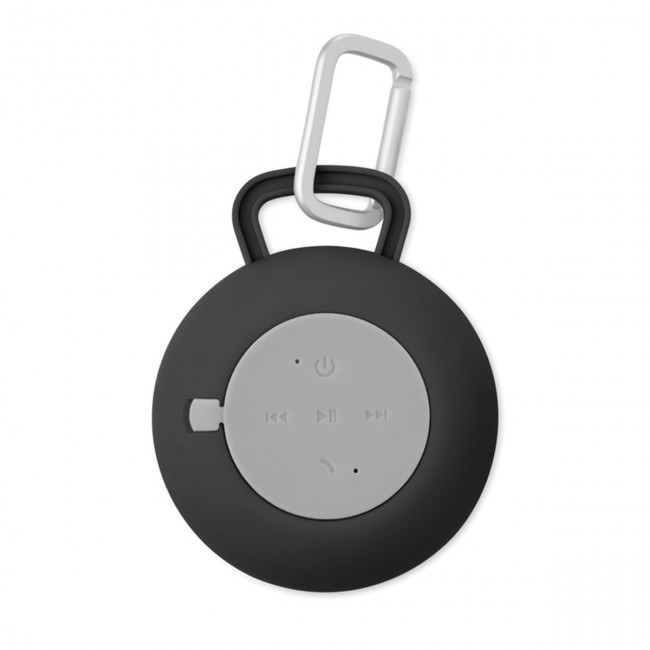 Promotional Round BT Speaker in fabric - Image 11