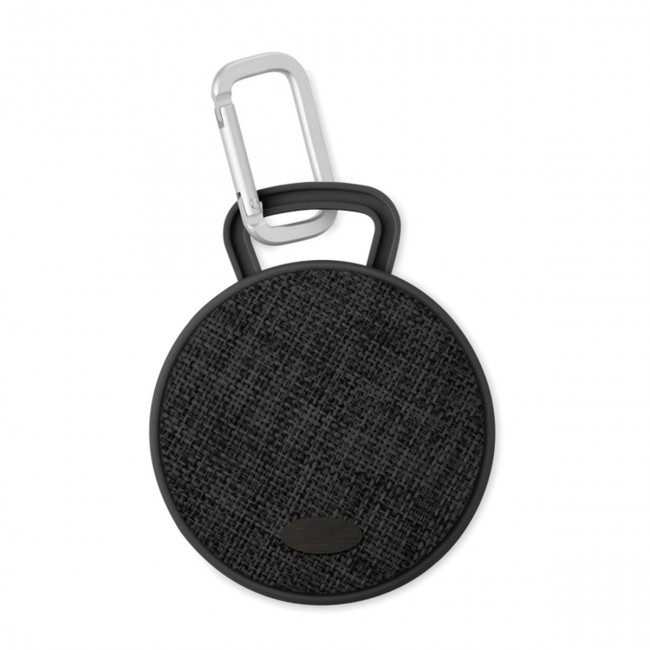 Promotional Round BT Speaker in fabric - Image 9