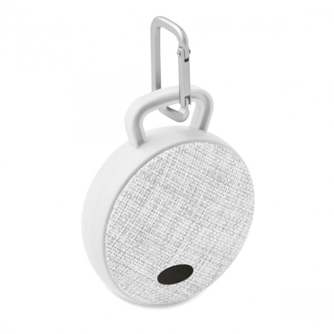 Promotional Round BT Speaker in fabric - Image 2