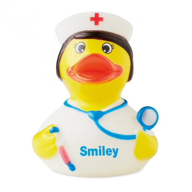 Promotional Nurse PVC duck - Image 1