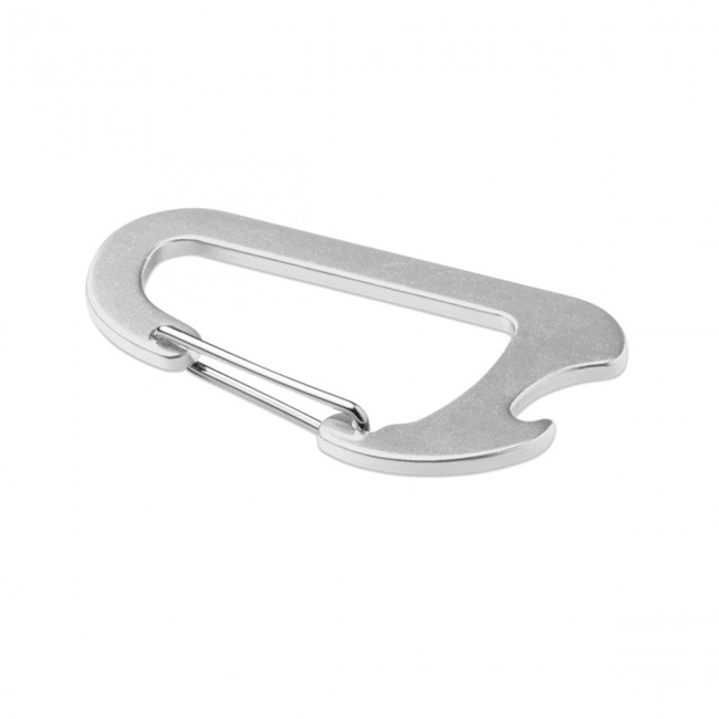 Promotional Carabiner with bottle opener - Image 1