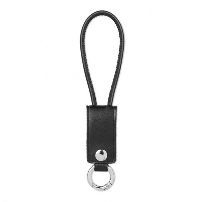 Promotional USB-A to micro-B cable keyrin - Image 7