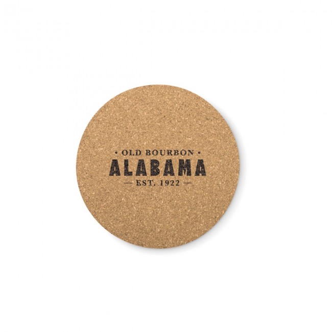 Promotional Round Cork Coaster - Image 3