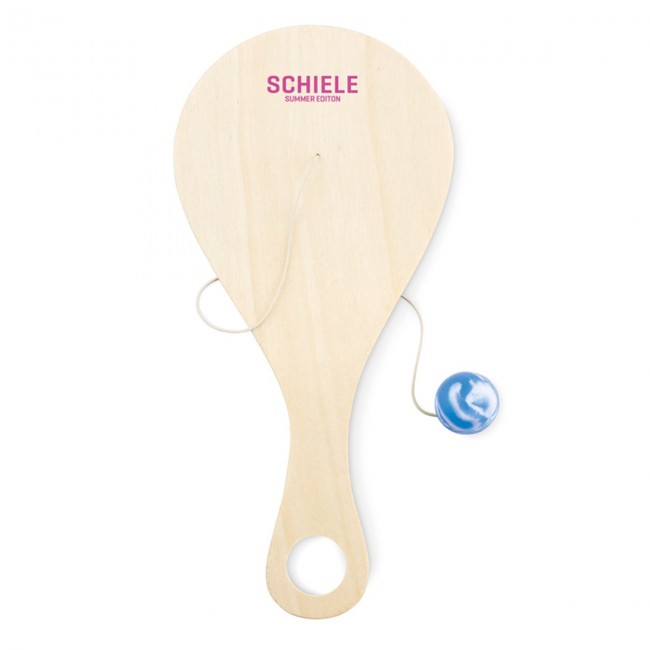 Promotional Wooden racket game - Image 3