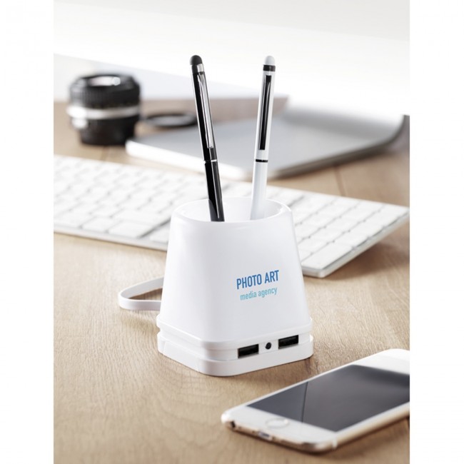 Promotional USB hub penholder - Image 6