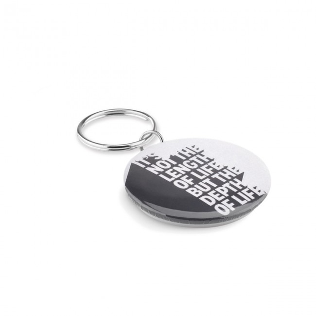 Promotional Small pin button key ring - Image 8