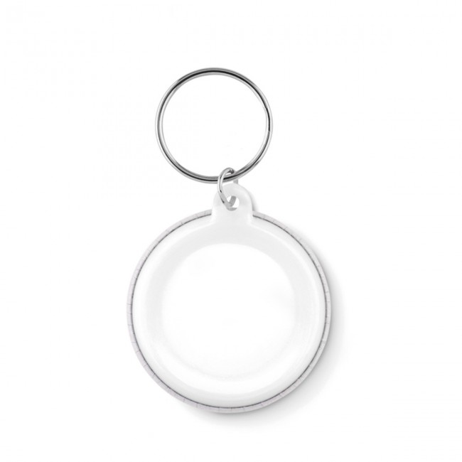 Promotional Small pin button key ring - Image 2