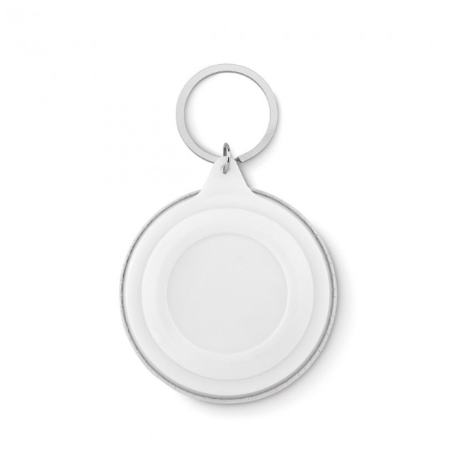 Promotional Pin button key ring - Image 2