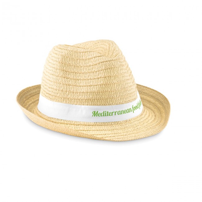 Promotional Paper Straw Hat - Image 8