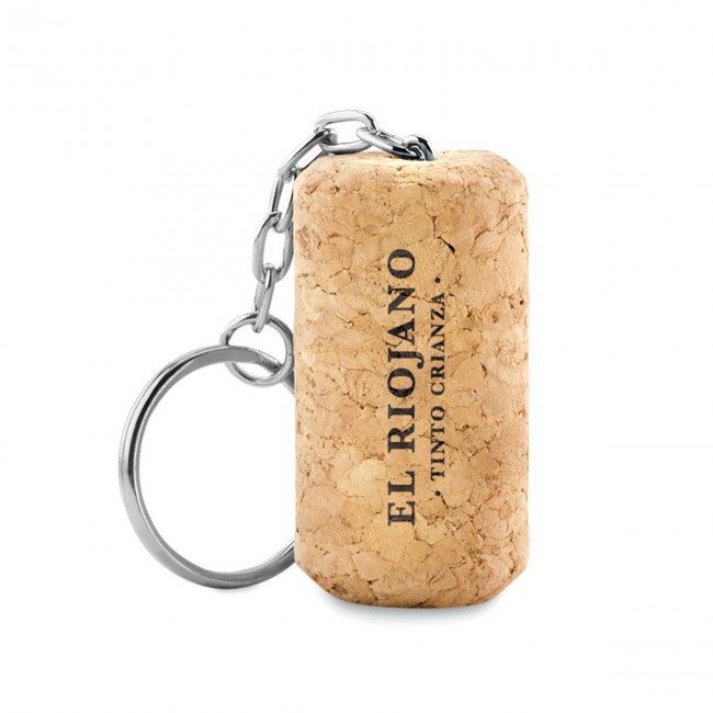 Promotional Wine Cork Keyring - Image 2