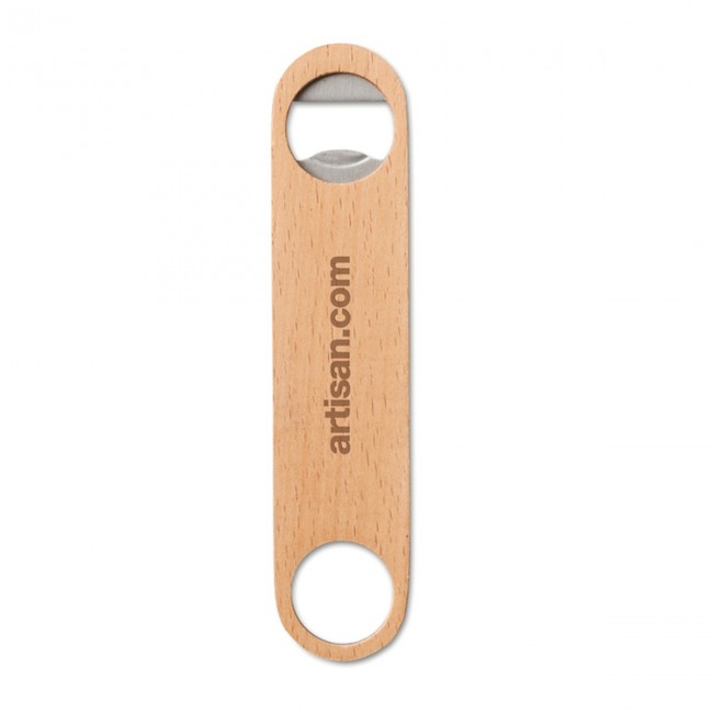 Promotional Wooden Bottle Opener - Image 3