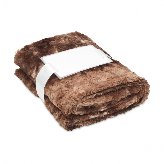 Promotional Fake fur blanket - Image 12