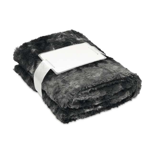 Promotional Fake fur blanket - Image 3